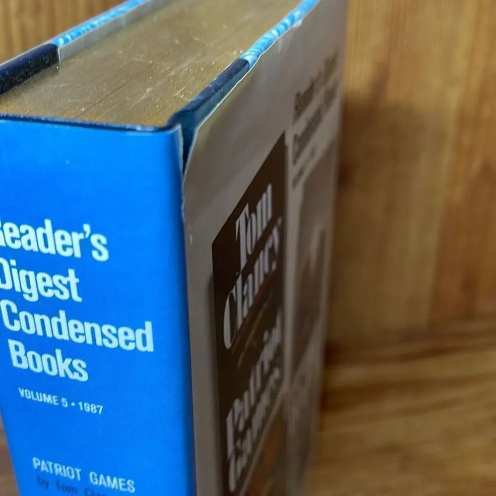 Reader's Digest Condensed Books‎ Volume 5 1987 Tom Clancy Patriot Games